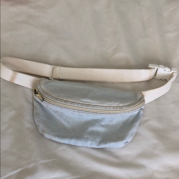 American Apparel Handbags - American apparel light denim fanny pack